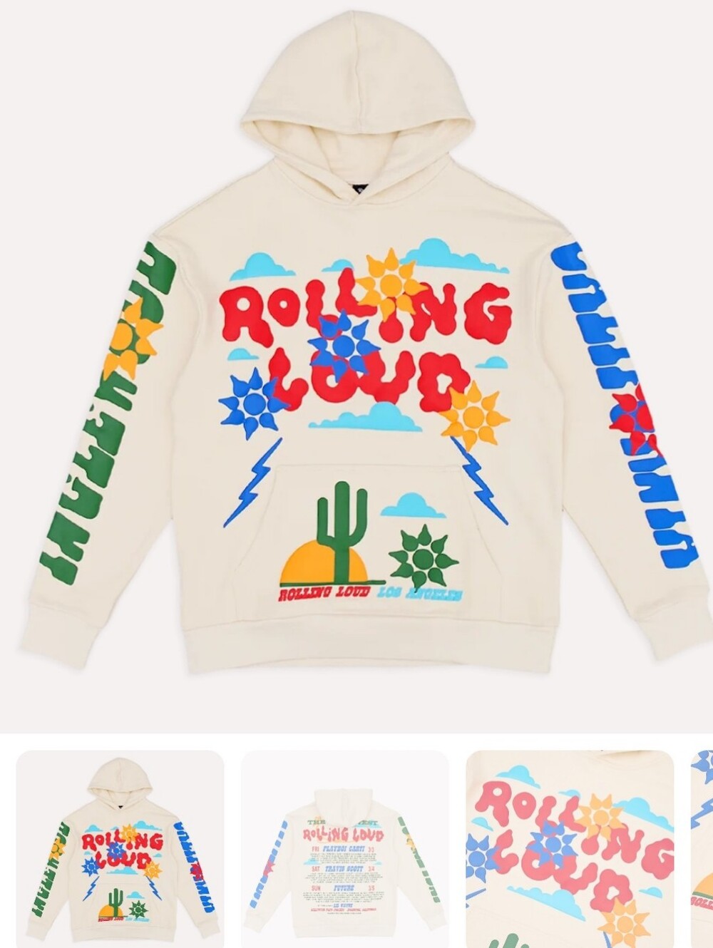 Sweatshirt Hoodie The Wild West Rolling Loud